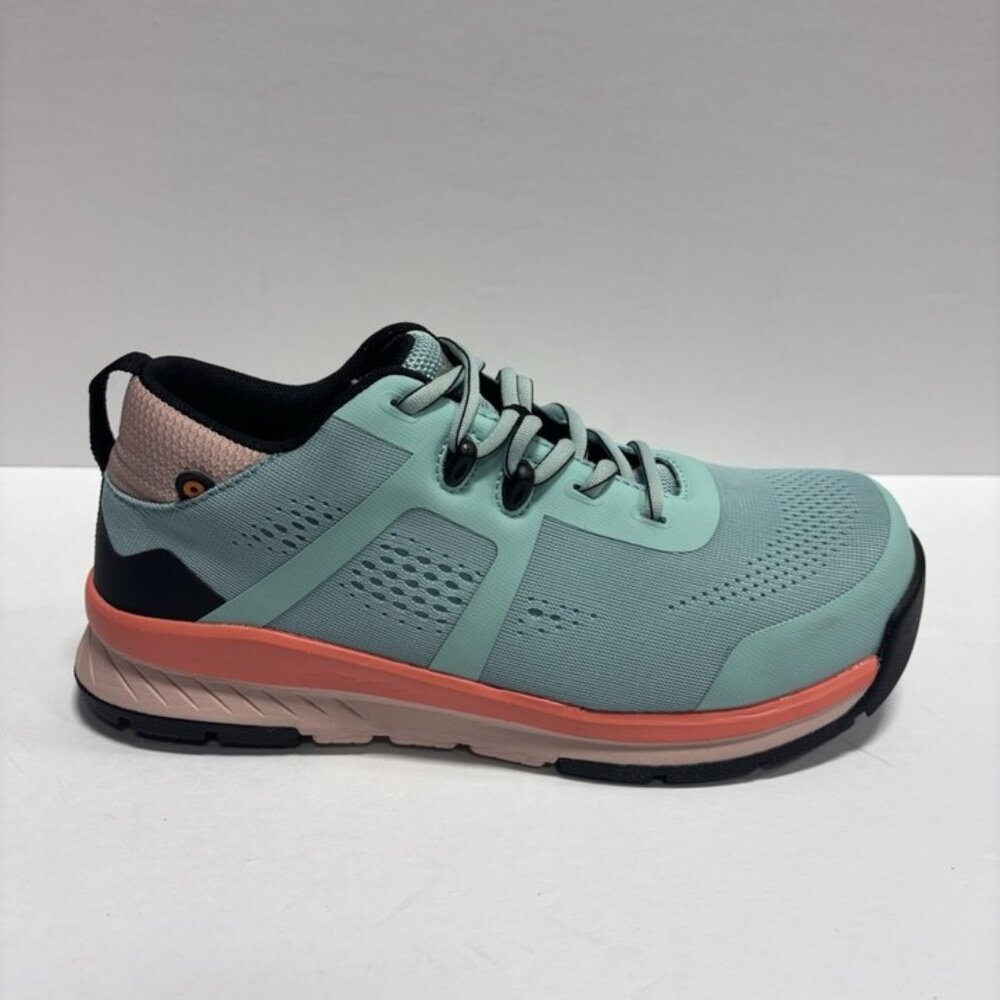 Bogs Blue and Green Athletic Shoes with Mesh Upper and Supportive Midsole